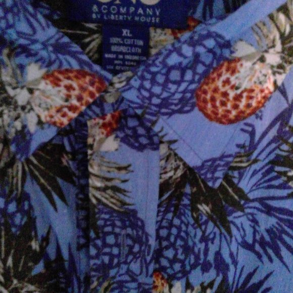 NWT Tasso Elba Hawaiian shirt SIZE XL & 3 add'l shirts - TOTAL 4 shirts PACKAGE! - Picture 8 of 10